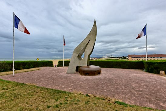 stockphoto, stockfoto, war monument, oorlogsmonument Normandi